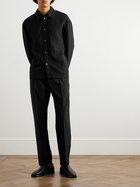 RÓHE - Straight-Leg Pleated Ripstop Trousers - Black