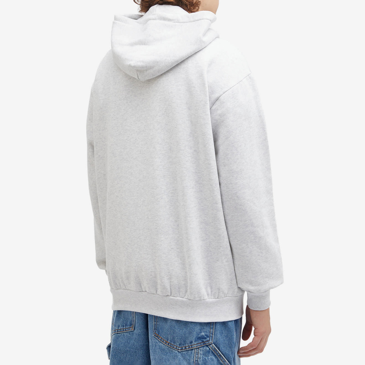 Butter Goods Men's Bugs Logo Hoodie in Ash Butter Goods