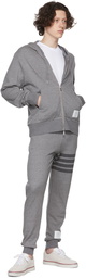 Thom Browne Gray 4-Bar Lounge Pants