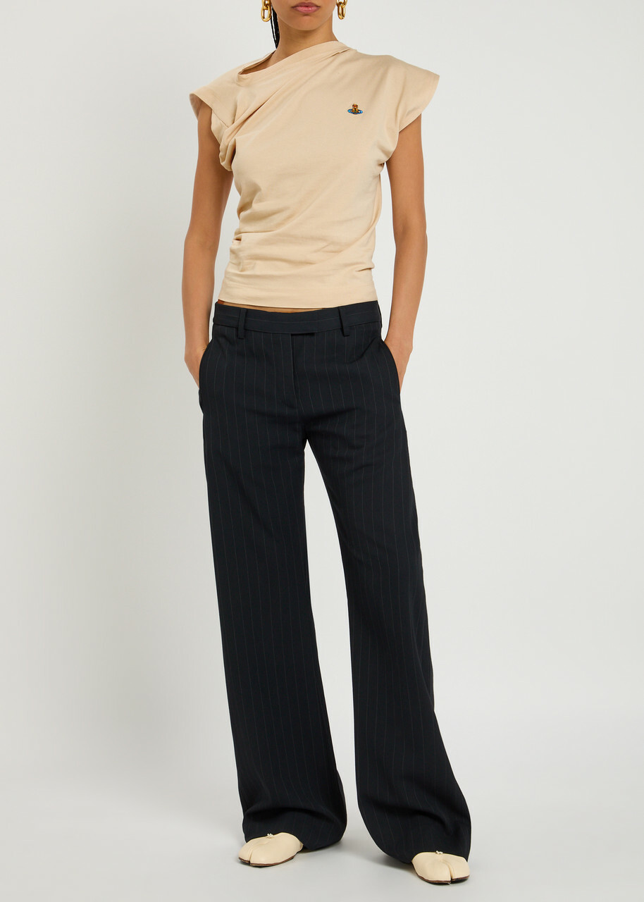 【関税込み】Vivienne Westwood ベージュ Hebo Tシャツ Vivienne Westwood: Beige Hebo T-Shirt | SSENSE