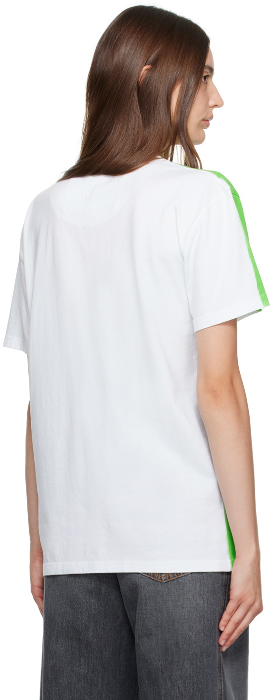 JW Anderson White & Green Michael Clark Edition T-Shirt JW