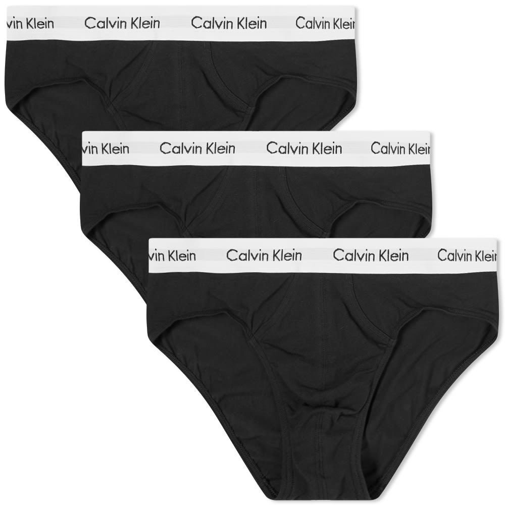 Calvin Klein Cotton Stretch Hip Brief - 3 Pack