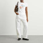 IDEA Nadia Lee Cohen No One Is Thinking About You T-Shirt in White