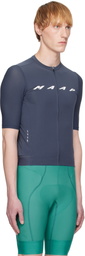 MAAP Navy Evade Pro Base Jersey 2.0 Cycling Top