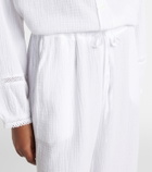 Velvet Calia cotton muslin wide-leg pants