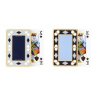 Smythson Blue and Gold Playing Card Twin Pack Set