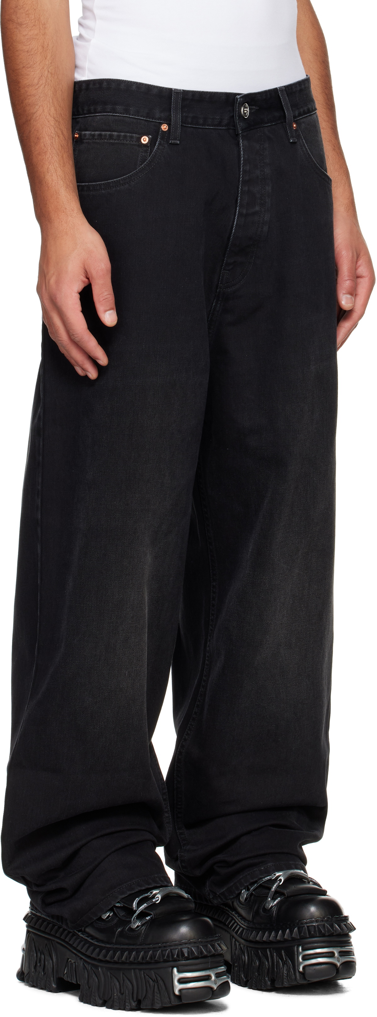 VETEMENTS Black Baggy Jeans