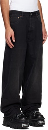 VETEMENTS Black Baggy Jeans