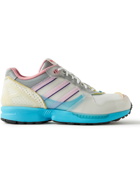 ADIDAS CONSORTIUM - XZ0006 Inside Out Rubber-Trimmed Mesh Sneakers - White