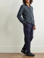Inis Meáin - Donegal Merino Wool and Cashmere-Blend Shirt Jacket - Blue