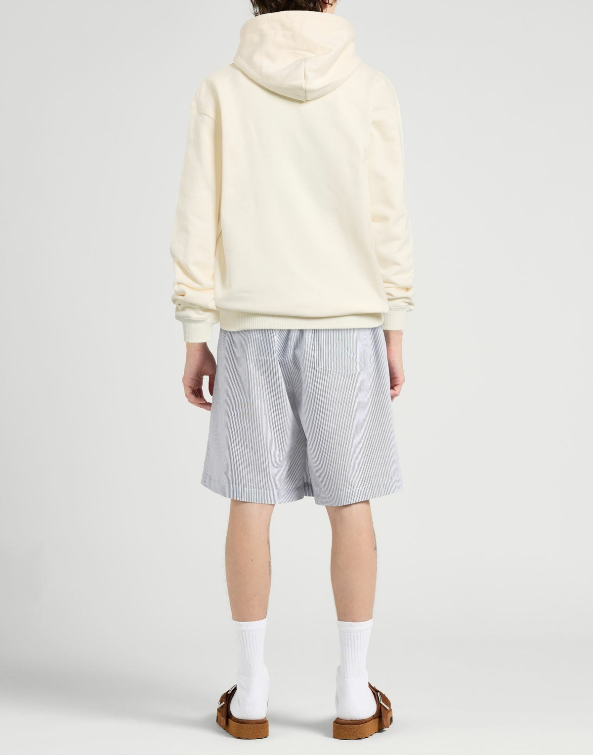 Msgm Mens Sweatshirt Ivory