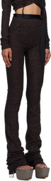 Ottolinger Brown Drape Lounge Pants