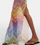 Missoni Mare Zig Zag strapless beach dress