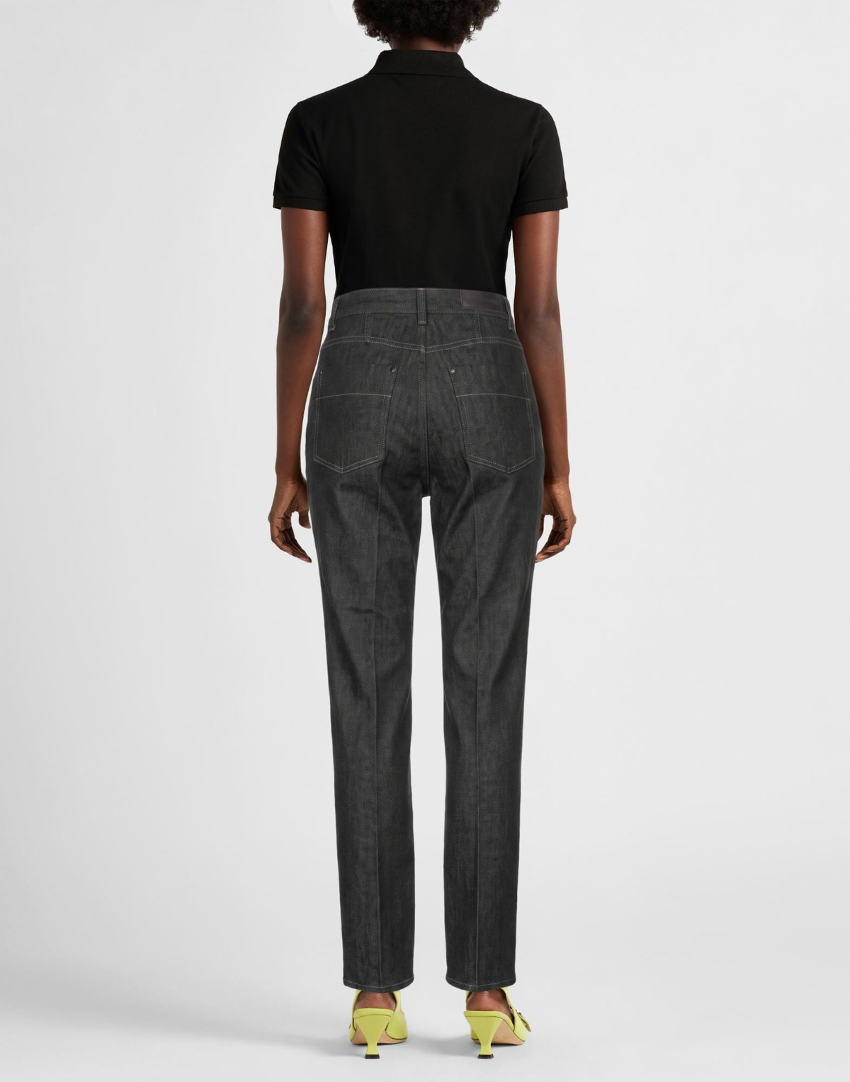 Lemaire Womens Jeans Charcoal
