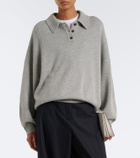 Lisa Yang Etta cashmere polo sweater