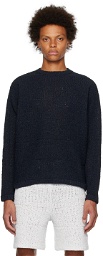 SUNNEI Black Boxy Sweater