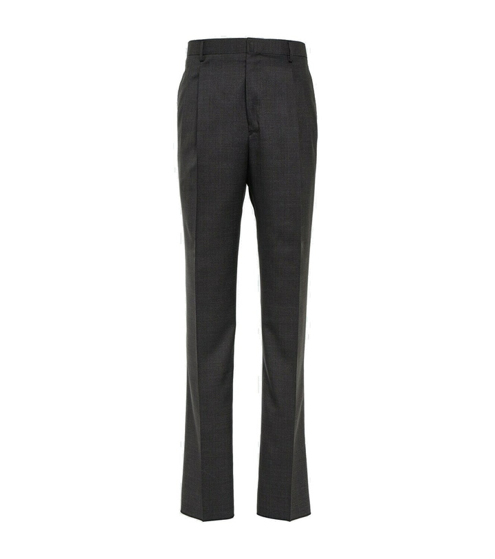 Photo: Lanvin Straight-leg virgin wool pants