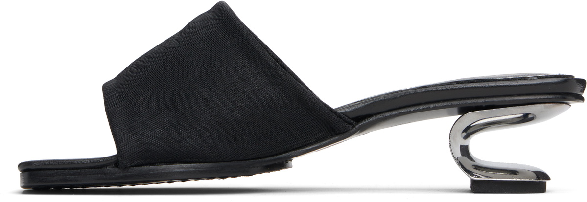 Nicole Saldaña Black Sarah Heeled Sandals
