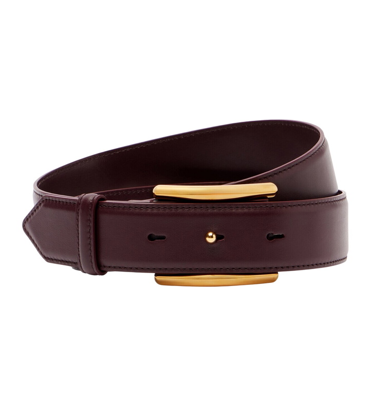 Alaïa Padded leather belt ALAÏA display picture 3