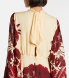 Johanna Ortiz Printed silk maxi dress