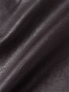 Séfr - Truth Vegan Crinkled-Leather Jacket - Brown