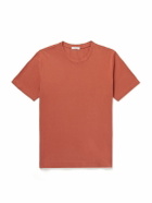 Boglioli - Garment-Dyed Cotton-Jersey T-Shirt - Orange
