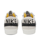 Nike Men's Blazer Low '77 Jumbo Sneakers in White/Black/Volt/Orange