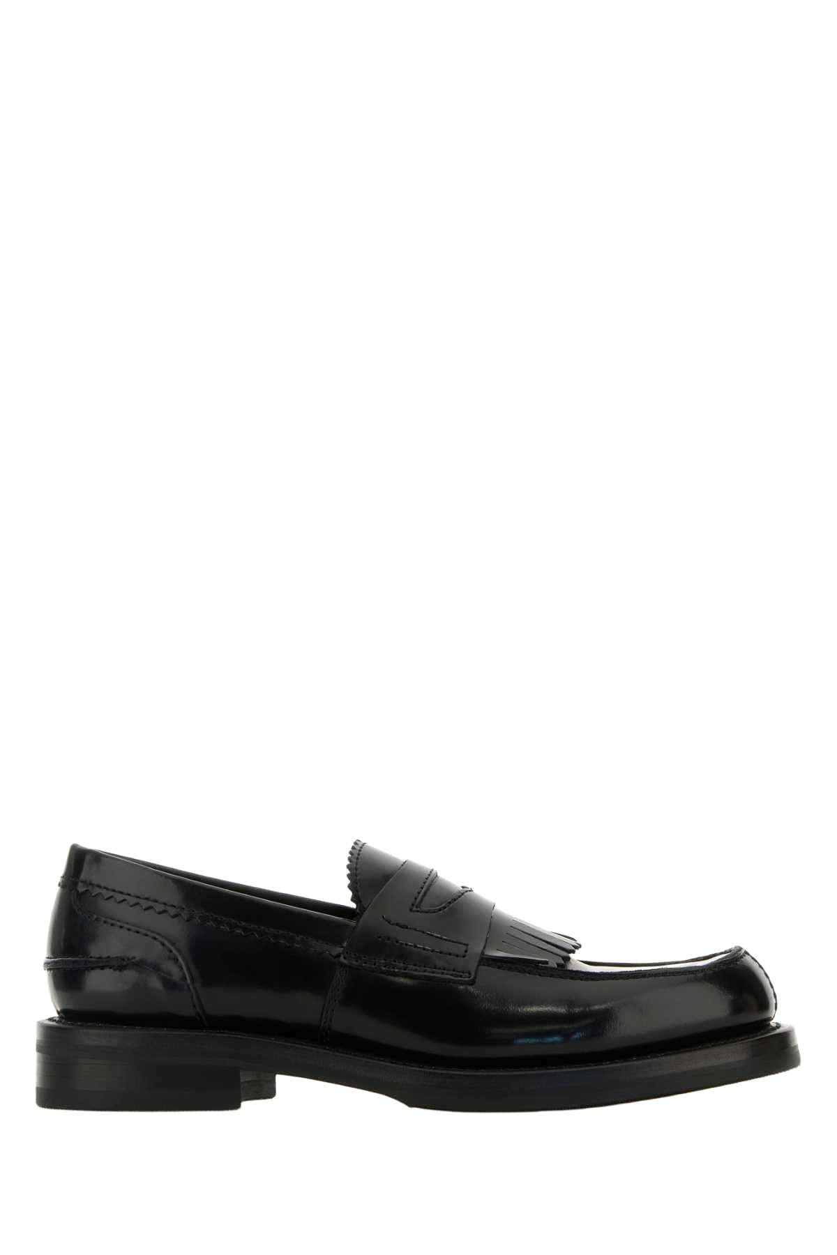 Our Legacy Black Leather Loafers
