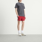 Nike Running Men's Nike Men's Dri-Fit Retro Running Short in Team Crimsonblack/Summit White
