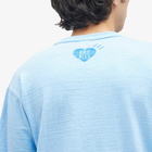 Human Made Men's Garment Dyed Big Heart T-Shirt in Blue