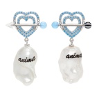 Jiwinaia Blue Pearl Anima Earrings