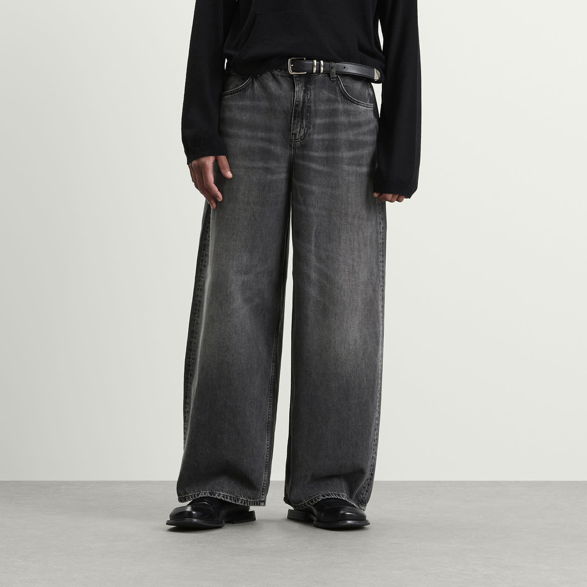 Won Hundred Men's Lyon Jeans in Slop Black