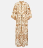 Zimmermann Ginger broderie anglaise shirt dress