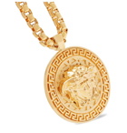 Versace - Medusa Gold-Tone Necklace - Gold