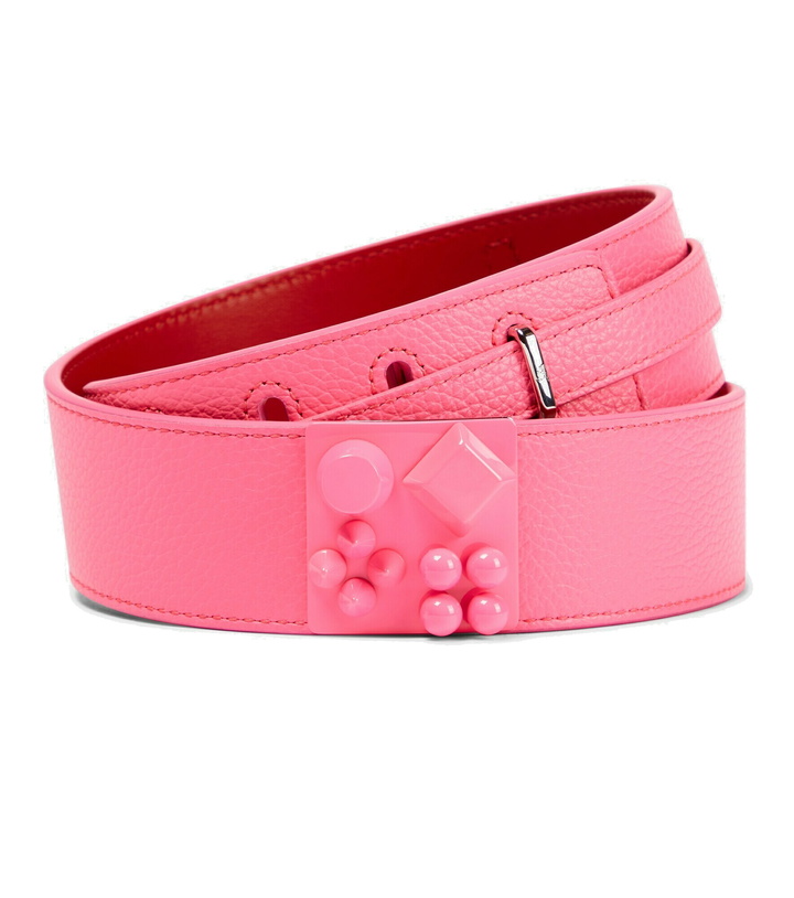 Photo: Christian Louboutin - Carasky embellished leather belt