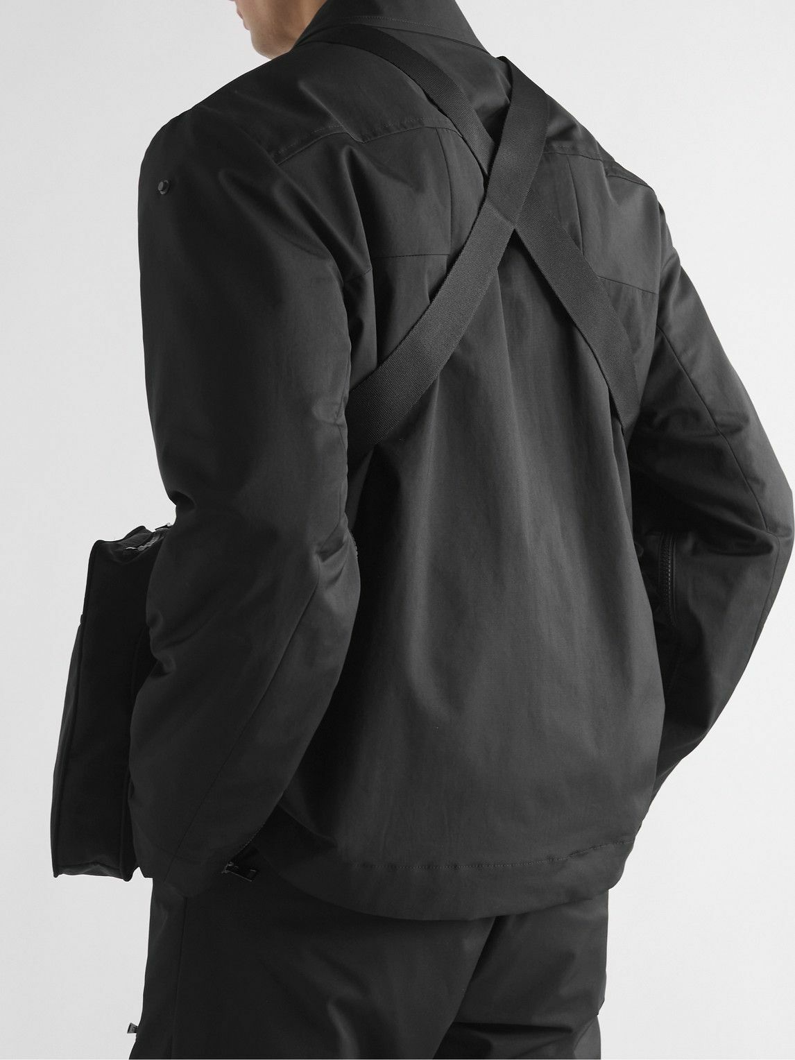 SAIF UD DEEN - Convertible Shell Jacket - Black