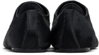 Dries Van Noten Black Square Toe Derbys