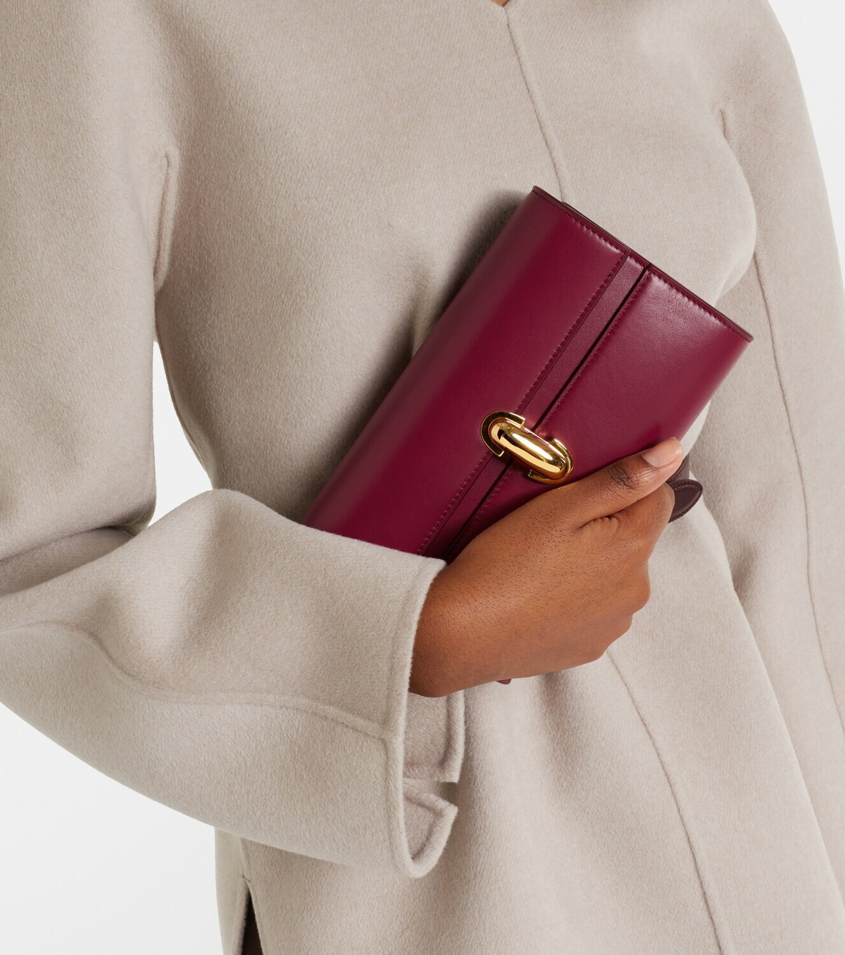 Savette Symmetry Mini leather crossbody bag