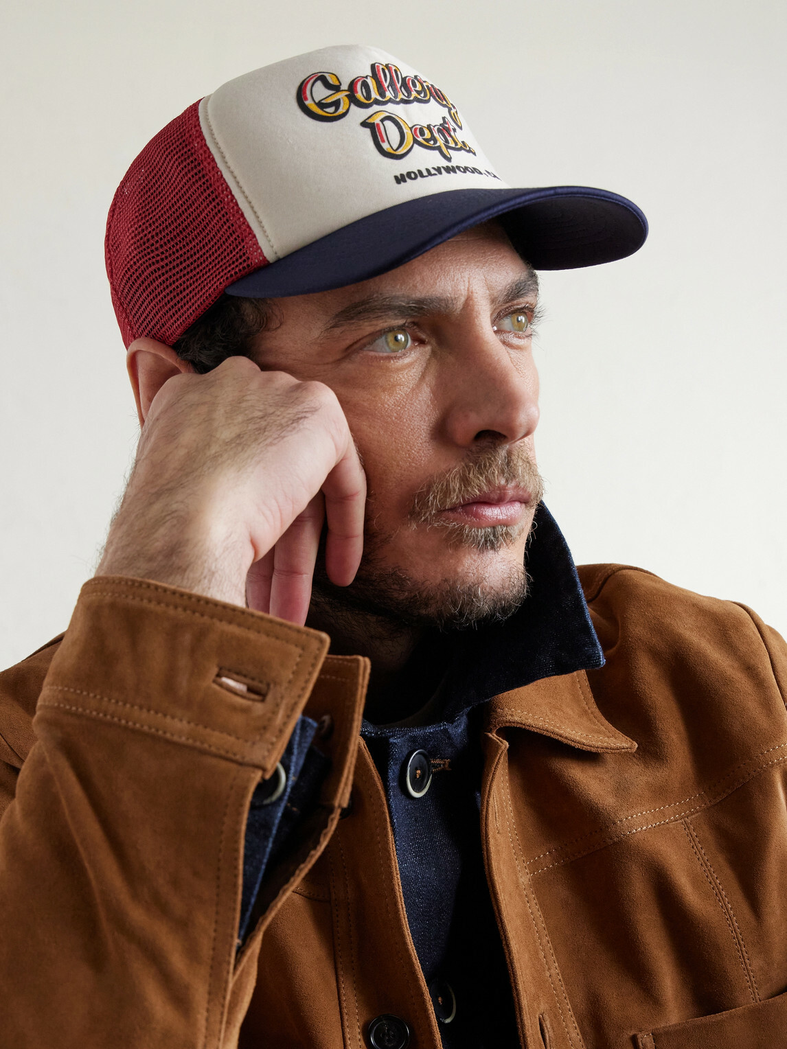 Gallery Dept. - Logo-Print Foam and Mesh Trucker Cap