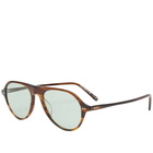 Oliver Peoples Men's Emet Sunglasses in Tuscany Tortoise/Green Wash