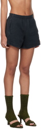 GREG ROSS Black Gym Shorts