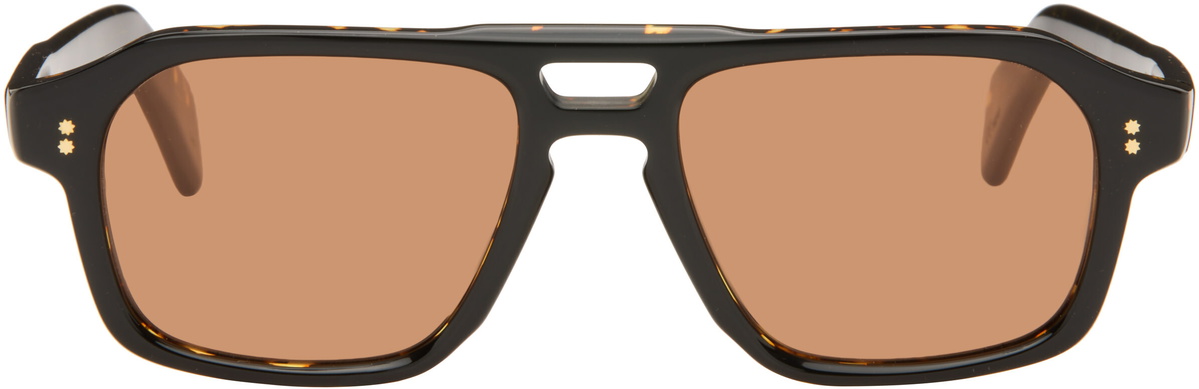 Cutler and Gross Black GR15 Aviator Sunglasses
