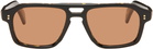 Cutler and Gross Black GR15 Aviator Sunglasses