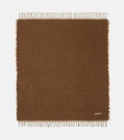 The House of Lyria Garison alpaca, wool, and cashmere throw