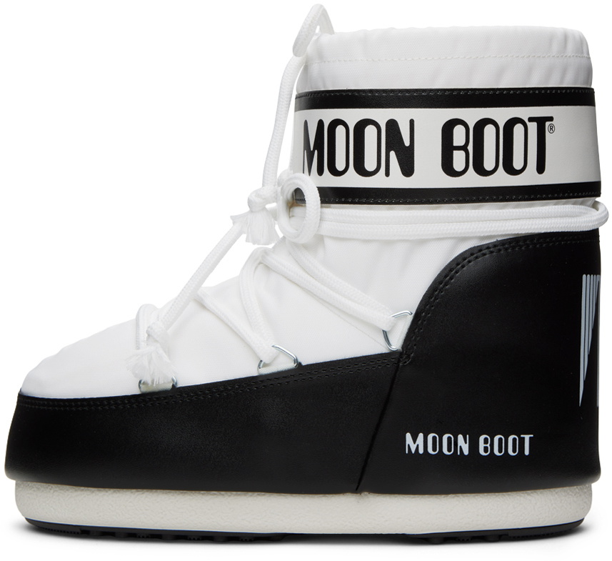 Moon Boot White Icon Low Boots