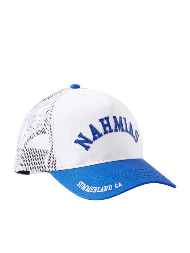 Photo: NAHMIAS - Summerland Cotton and Mesh Trucker Cap