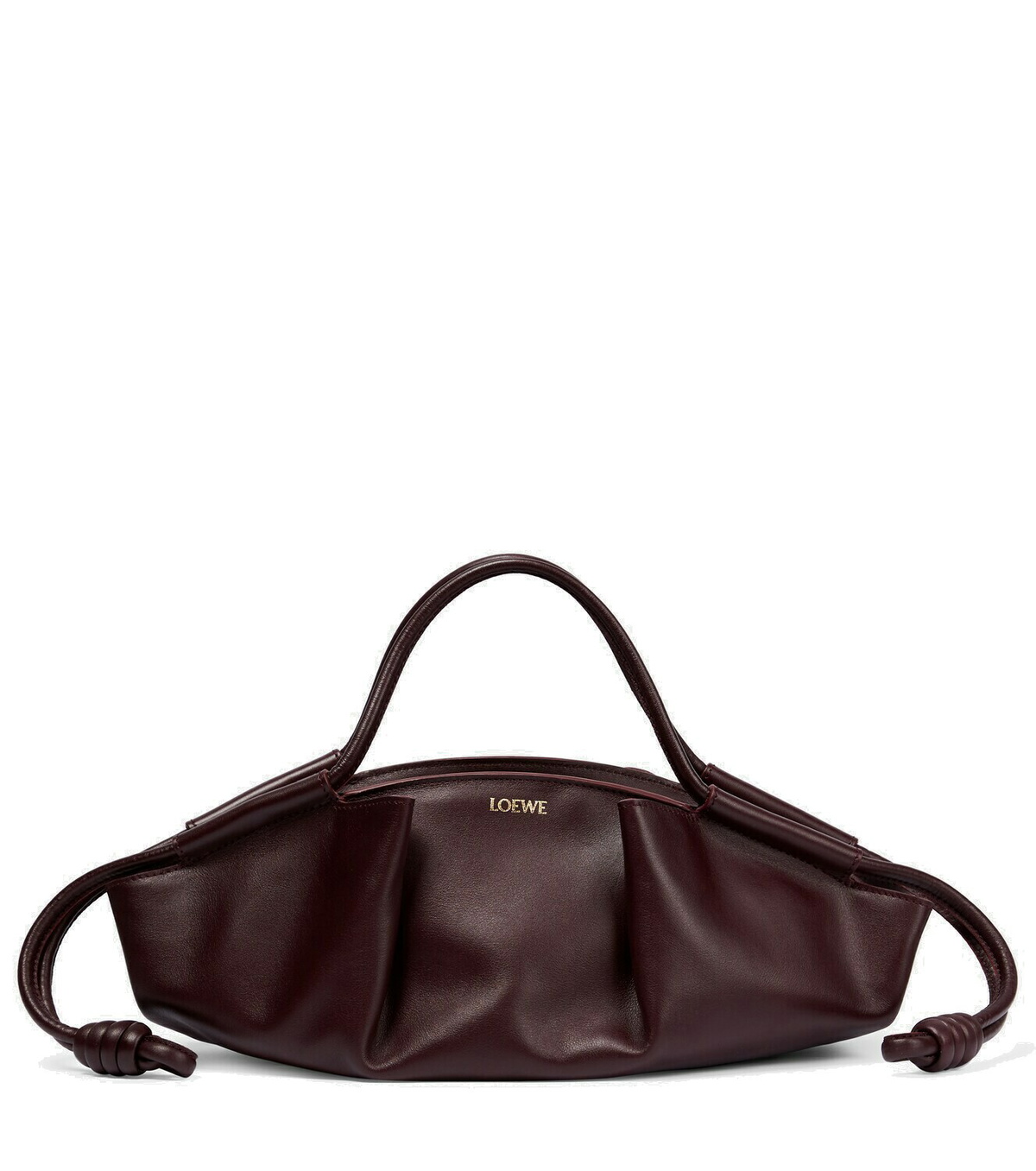 【23AW NEW】LOEWE_woman / Paseo ショッパーバッグ / 茶 黒 Loewe Paseo Small leather tote bag Loewe