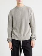 Rick Owens - Fisherman Virgin Wool Sweater - Gray