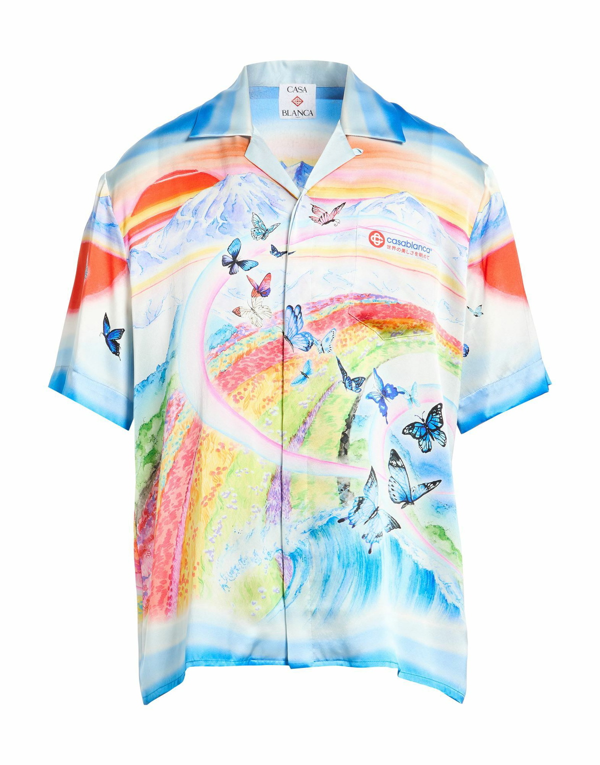 Casablanca Mens Shirt Azure