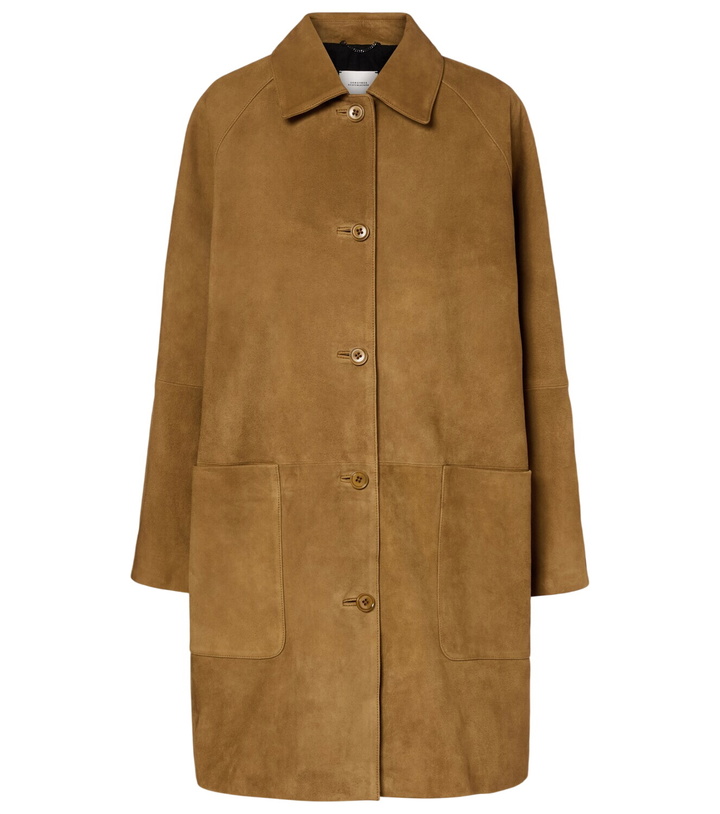 Photo: Dorothee Schumacher Soft Touch suede coat